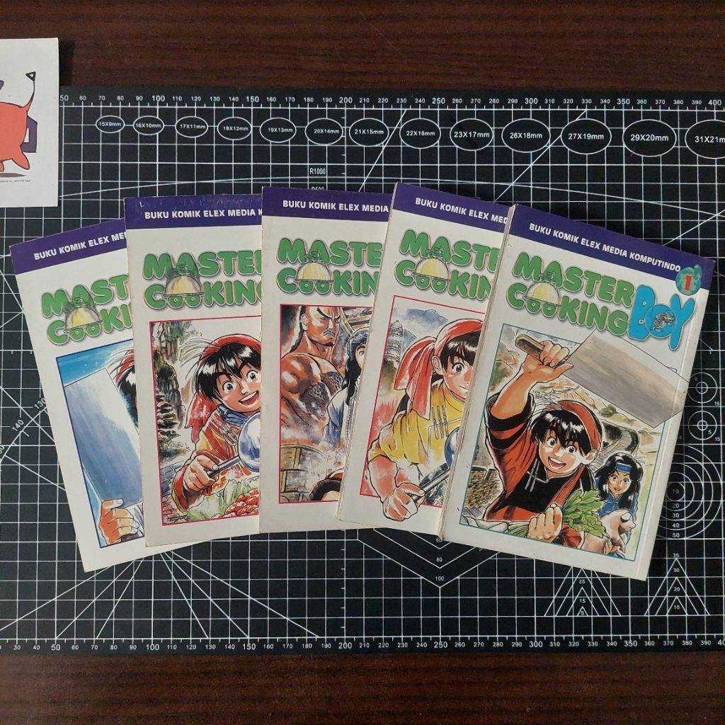 PRELOVED - Komik Master Cooking Boy Set vol 1 2 3 4 5