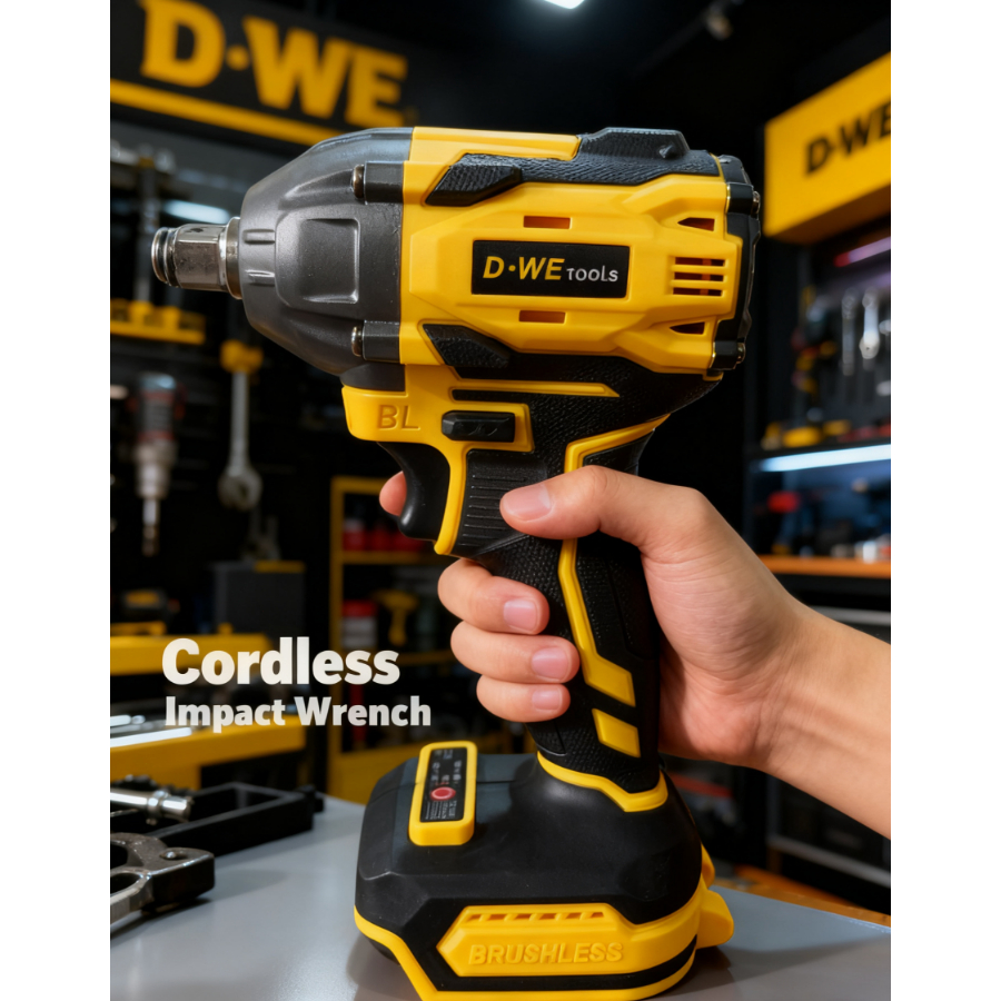 DWE 700NM mesin impact impact wrench impact pembuka baut impact baterai cordless impact kunci impact