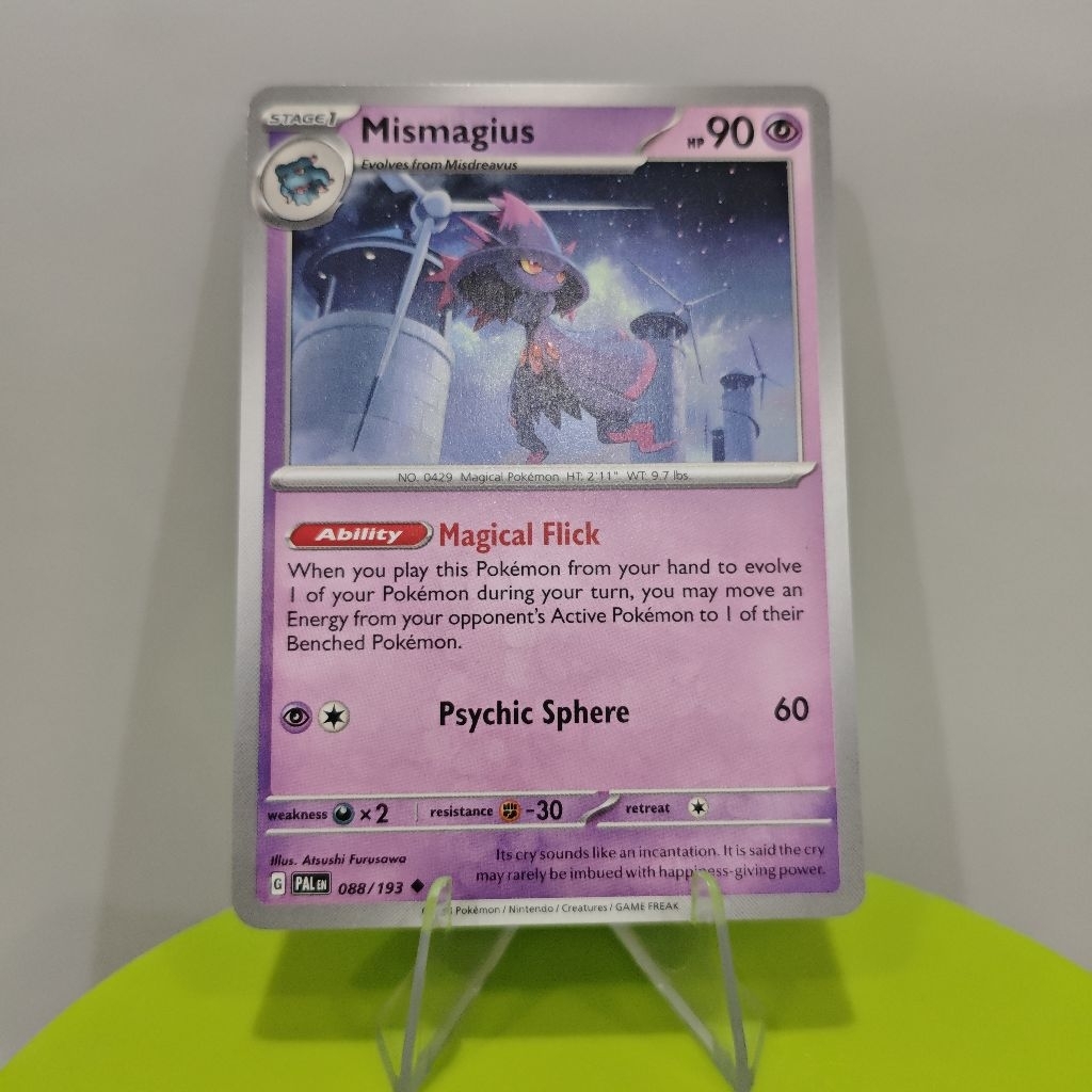 Kartu Pokemon Mismagius PAL 088/193 Bahasa English