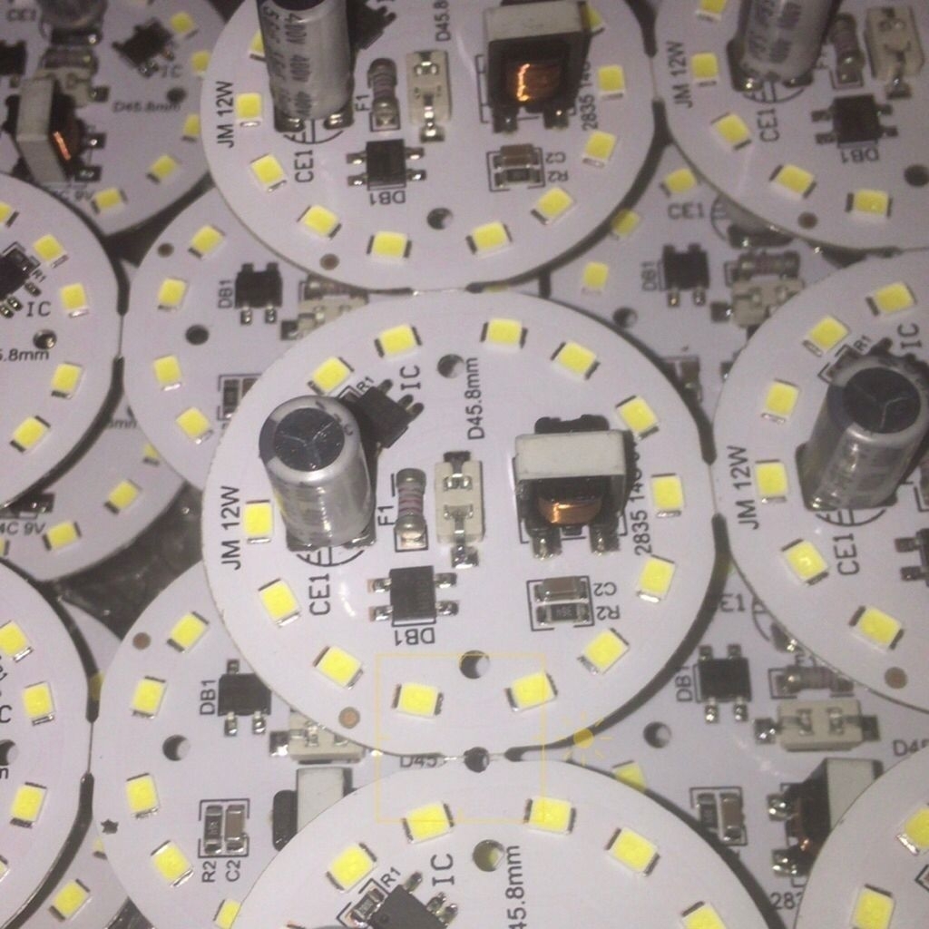 Mesin Lampu Pcb Led AC 12Watt 9V Pengganti Lampu Modul Led