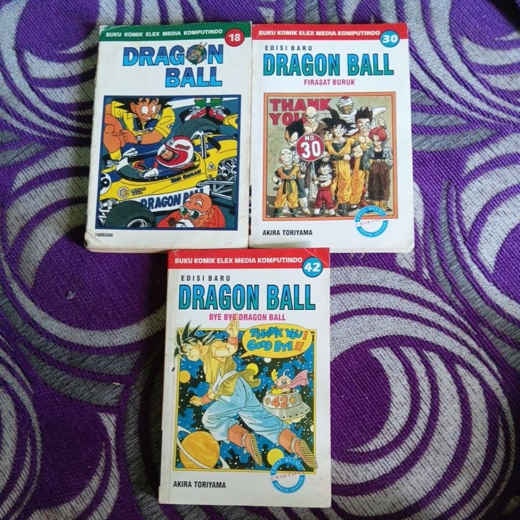 Komik Dragon ball cabutan