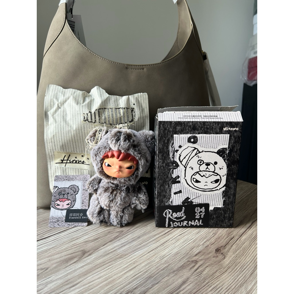 [READY SELECTED] Hirono Road Journal Series-Plush Doll Pendant Frostfall Hour POPMART