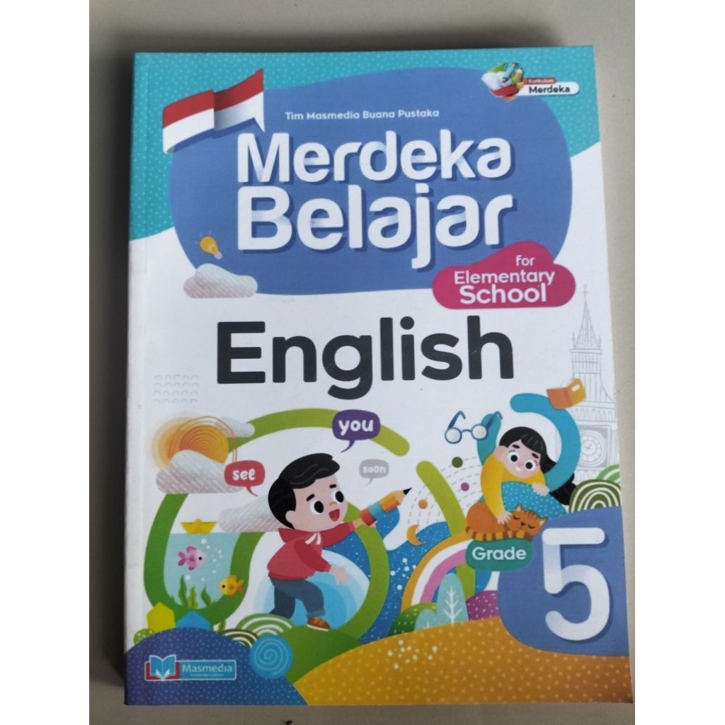 buku bahasa Inggris kelas 5 SD masmedia
