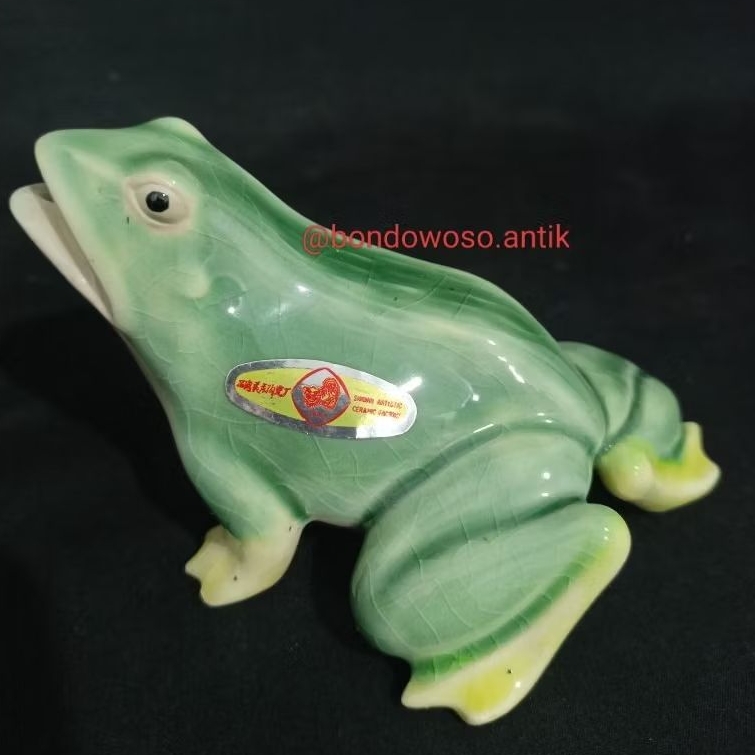 PATUNG KATAK KERAMIK CHINA (1 PCS)
