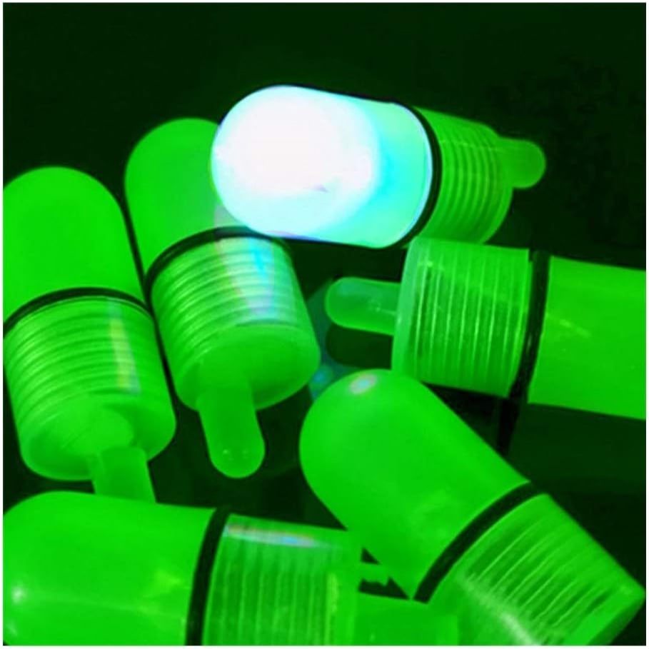 Lampu LED Mancing Alarm Sinyal Indikator 10pcs Mini Meningkat Performa Laut Umpan Malam Siang Hari