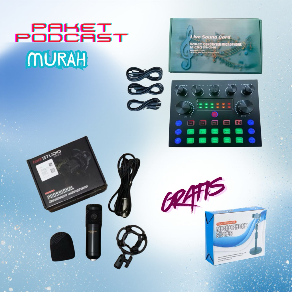 paket Podcast Murah