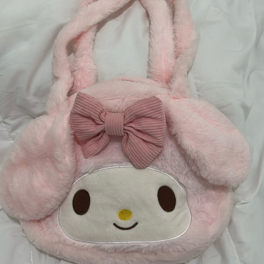 preloved tas my melody fluffy