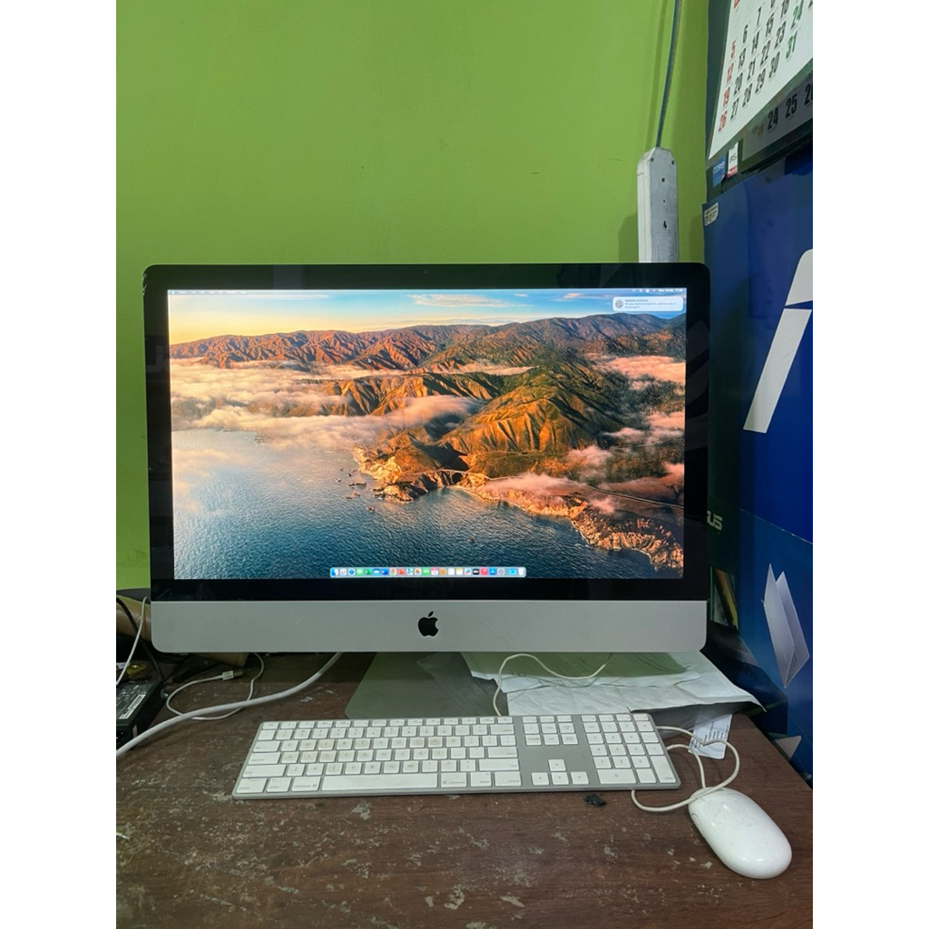 imac 27 inch core i5 satu set dgn mose keyboad apple