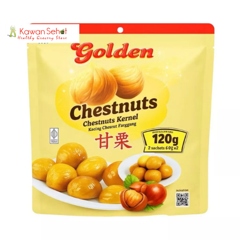 Golden Chestnut Kernel | Kacang Chestnut Panggang 120g