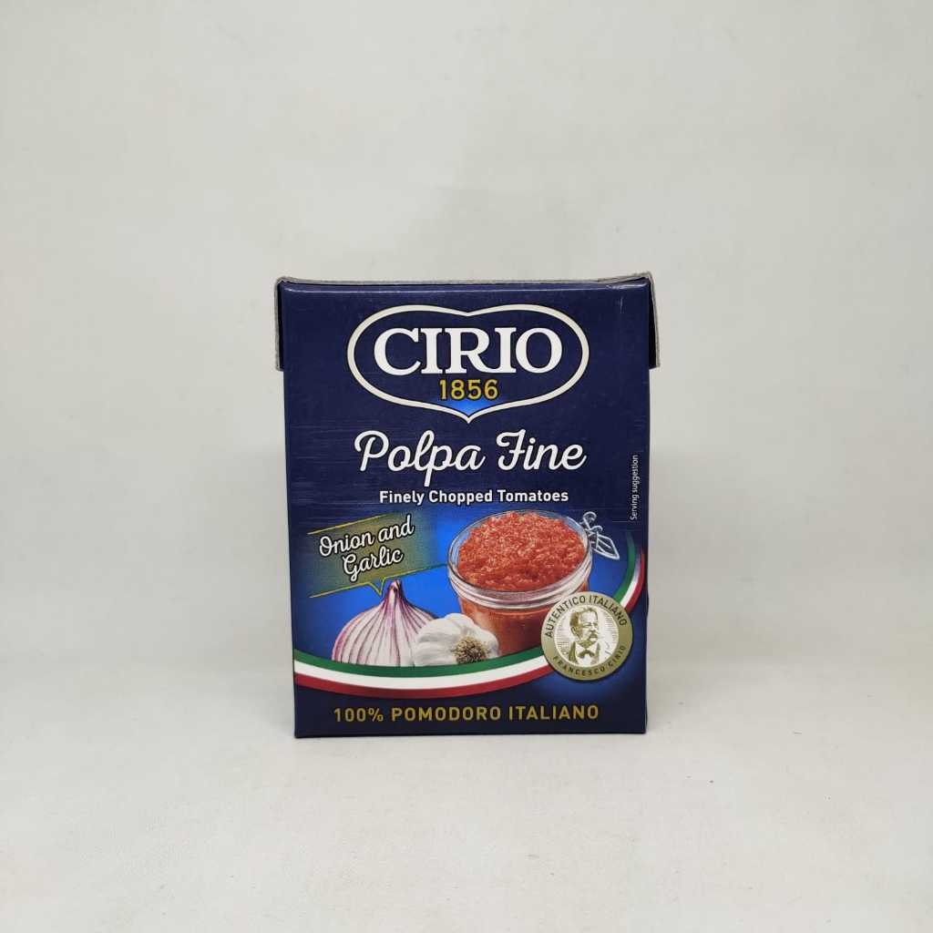 Cirio Chopped Onion and Garlic / Cirio Polpa Onion and Garlic / Tomat Cincang Bawang Putih Cirio - 3