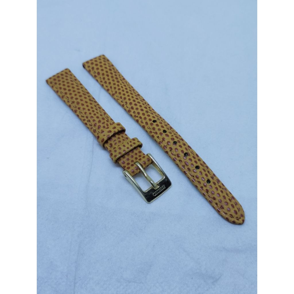 Strap Seiko ladies leatherstrap 12mm buckle strap kulit jam tangan antik seiko wanita part arloji vi