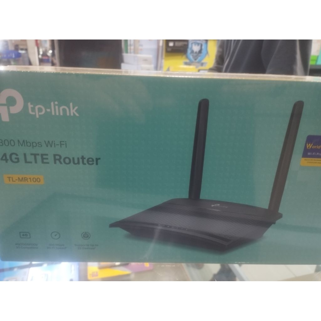 TP-LINK TL-MR100 4G LTE Router 300mbps wifi