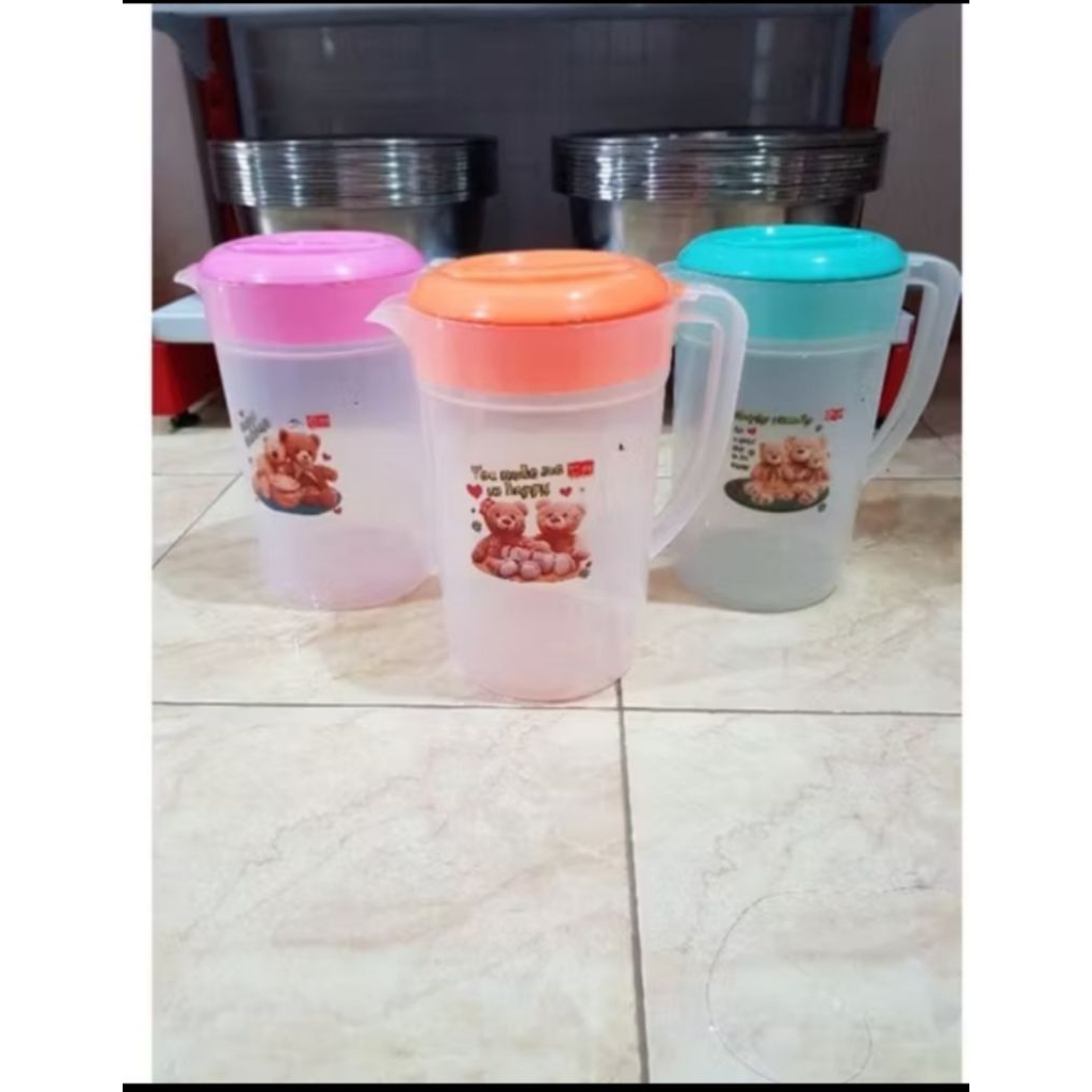 Teko plastik/Eskan yoyo star/Wadah air