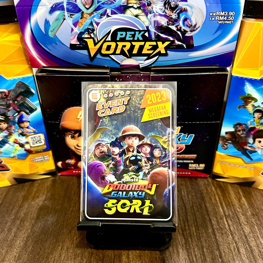 Monsta Galaxy Card Event 2023 Boboiboy Sori