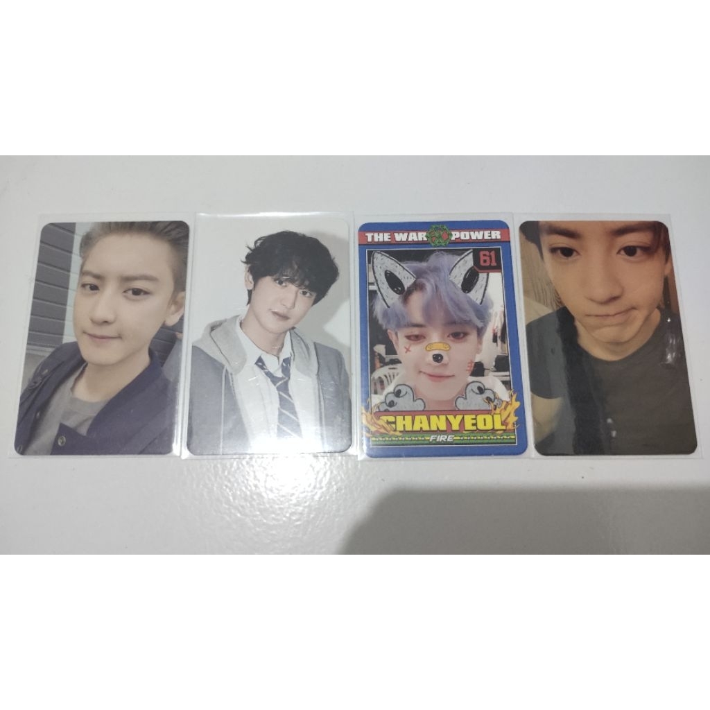 PHOTOCARD PC EXO CHANYEOL OFFICIAL
