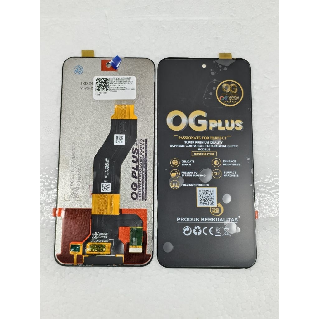 LCD TOUCHSCREEN INFINIX SMART 10 NFC - INFINIX SMART 10+ NFC - INFINIX X6725 COMPLETE