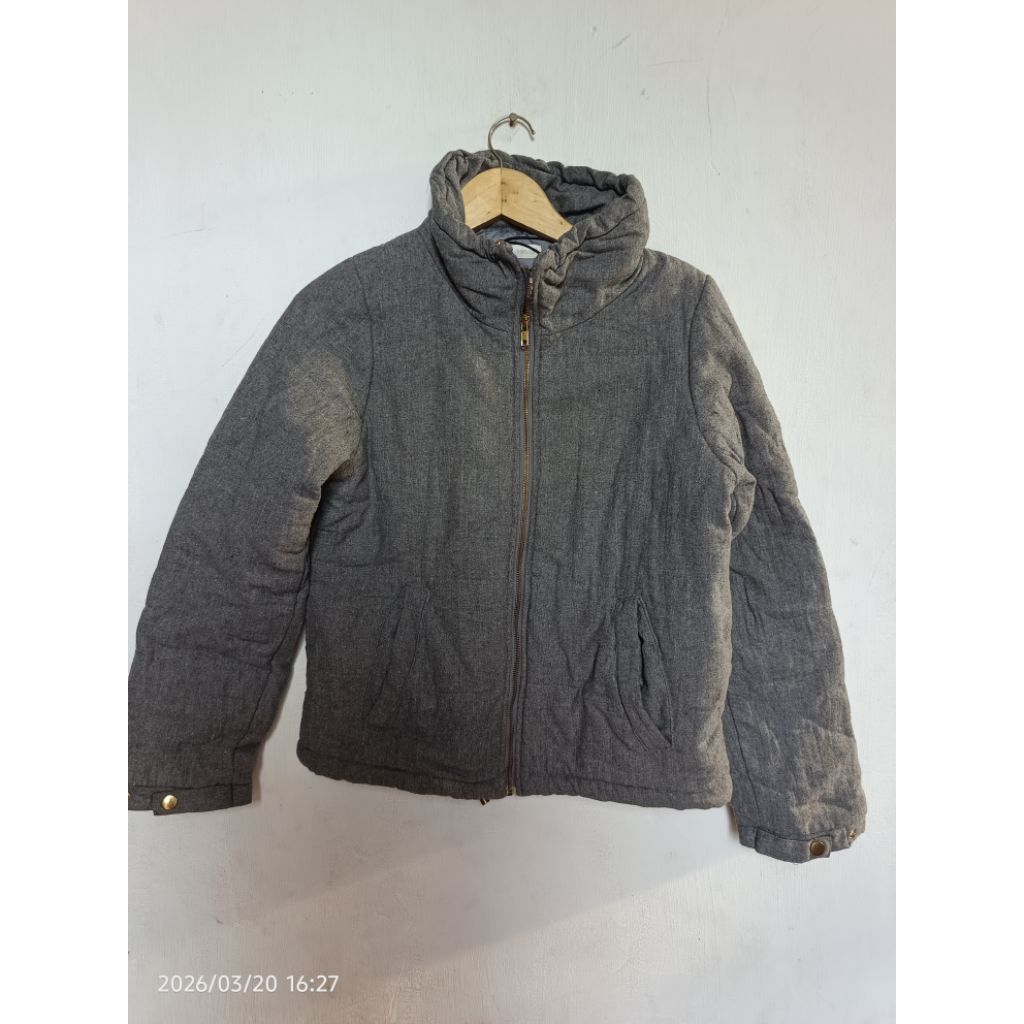 Earth Music&Ecology Jacket Coat Winter Wanita Women Original preloved