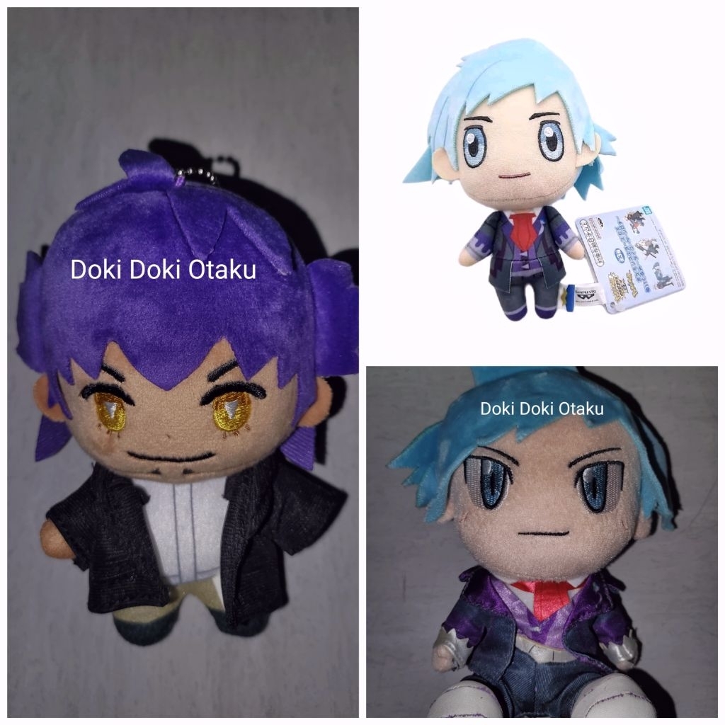 Pokemon Trainers Daigo Steven Stone, Leon Pokemon Center Original Plush