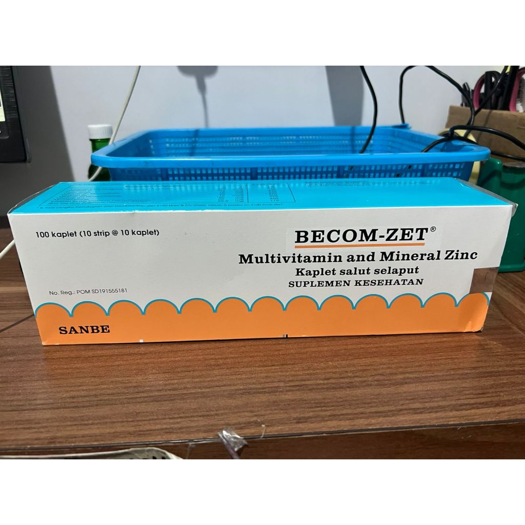 Becom Zet Box isi 100 Tablet