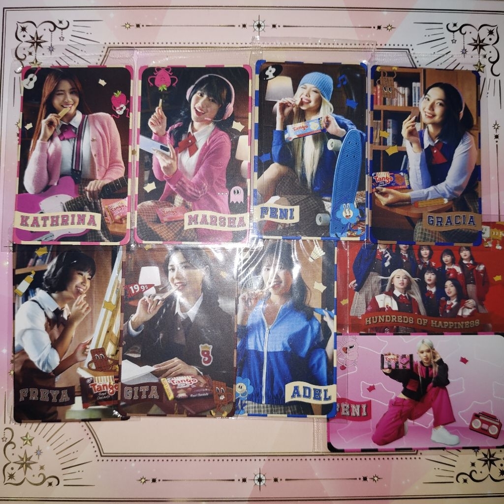 JKT48 x Tango Official Photocard PCs Limited Edition