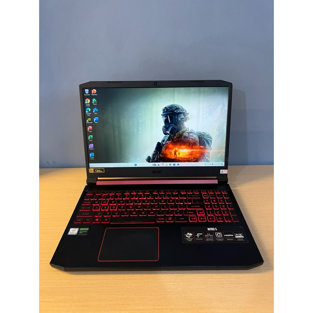 Laptop Gaming Acer Nitro AN515-54 Intel Core i7-9750H 8/512GB Nvidia GTX 1660 Ti 6GB