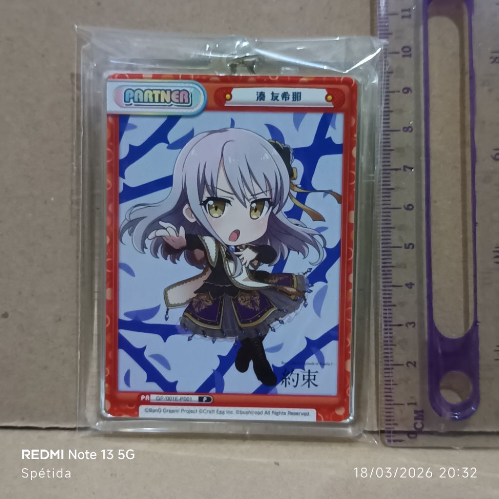 Minato Yukina Keychain Acrylic Rebirth for you GP/001E-P001 BanG Dream Girls Band Party Pico
