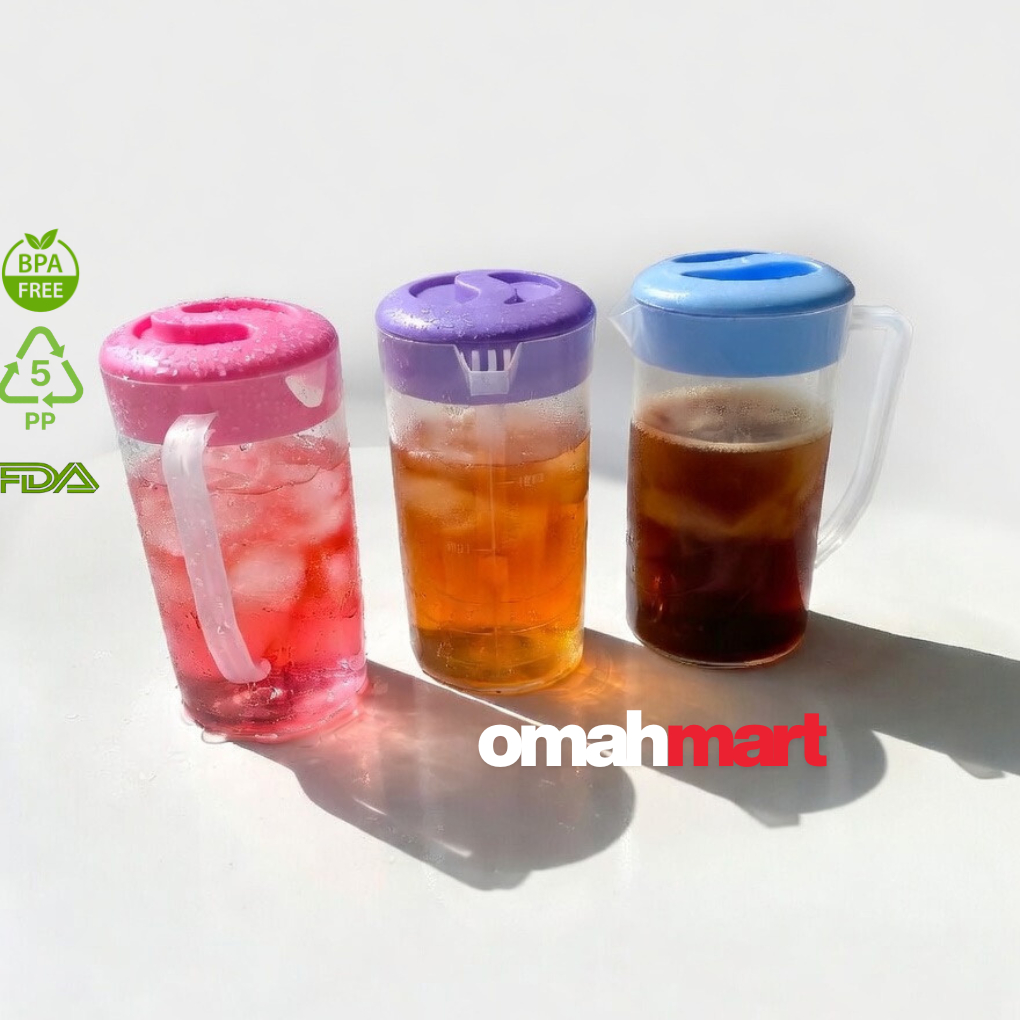 Harga Gtosir Teko Plastik Aur Minum 2 Liter PP BPA Free Min 3 Pcs Reseller Distributor