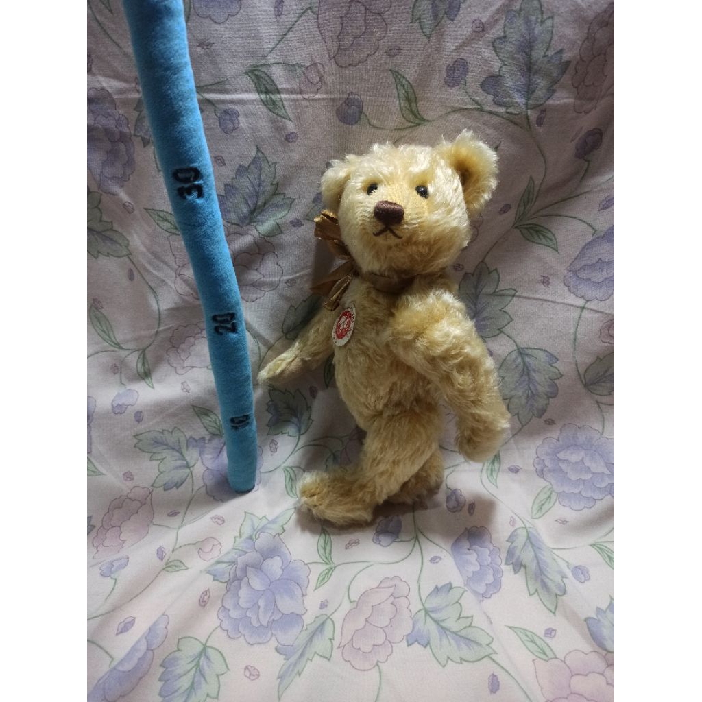 steiff teddy bear mohair classic germany artikulasi bahan keras +-30 cm