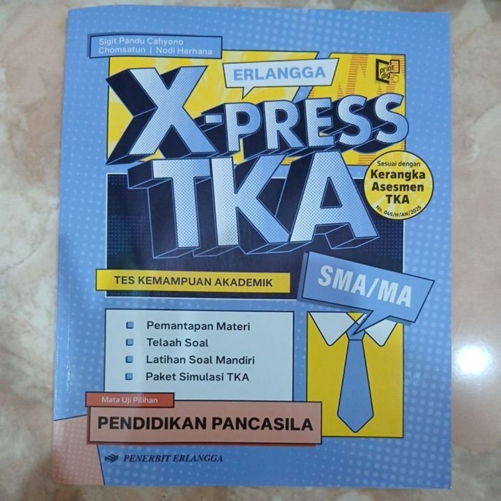 PRELOVED BUKU TKA PENDIDIKAN PANCASILA SMA/MA X-PRESS MURAH