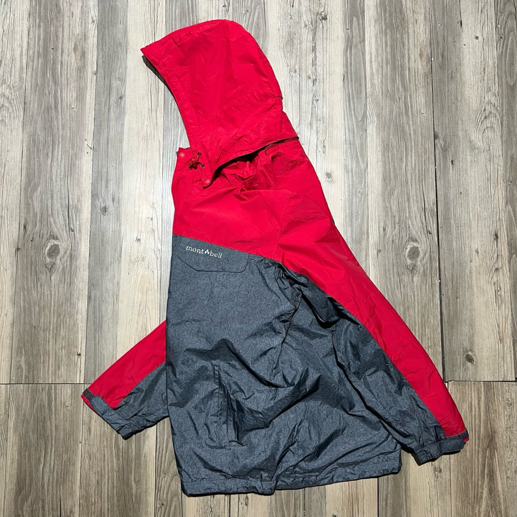 Montbell Gorpcore Outdoor Jacket Red/grey Original