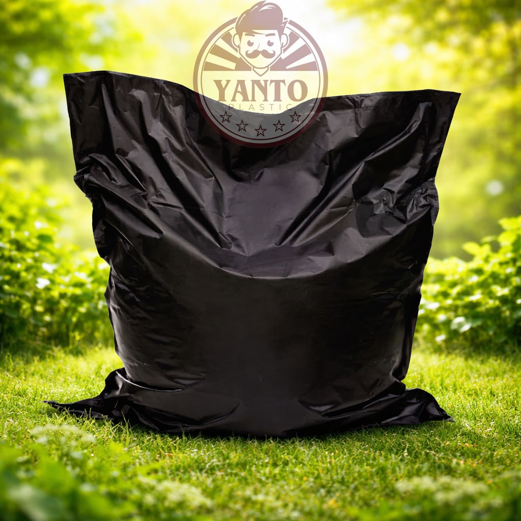 Kantong Sampah Plastik 60x100 isi 20 pcs / Kantong Sampah Plastik Hitam 60x100 isi 20pcs