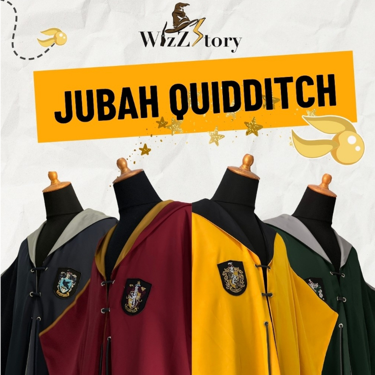 Jubah Cosplay Quidditch
