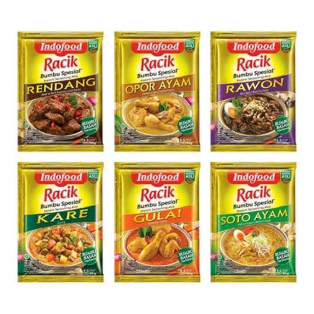 Indofood Special Rendang, Opor, Gulai, Kare, Soto Ayam dll
