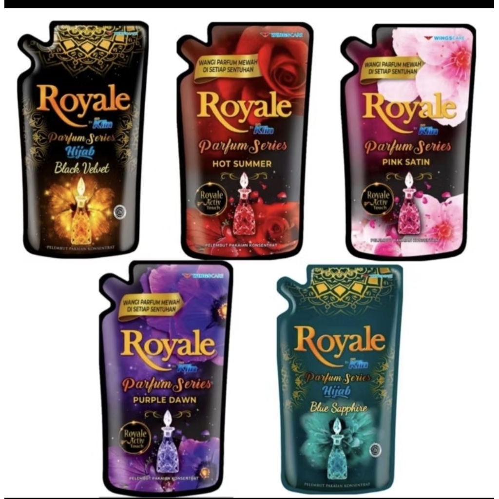 pewangi 1x bilas soklin royale 650ml/680+40ml
