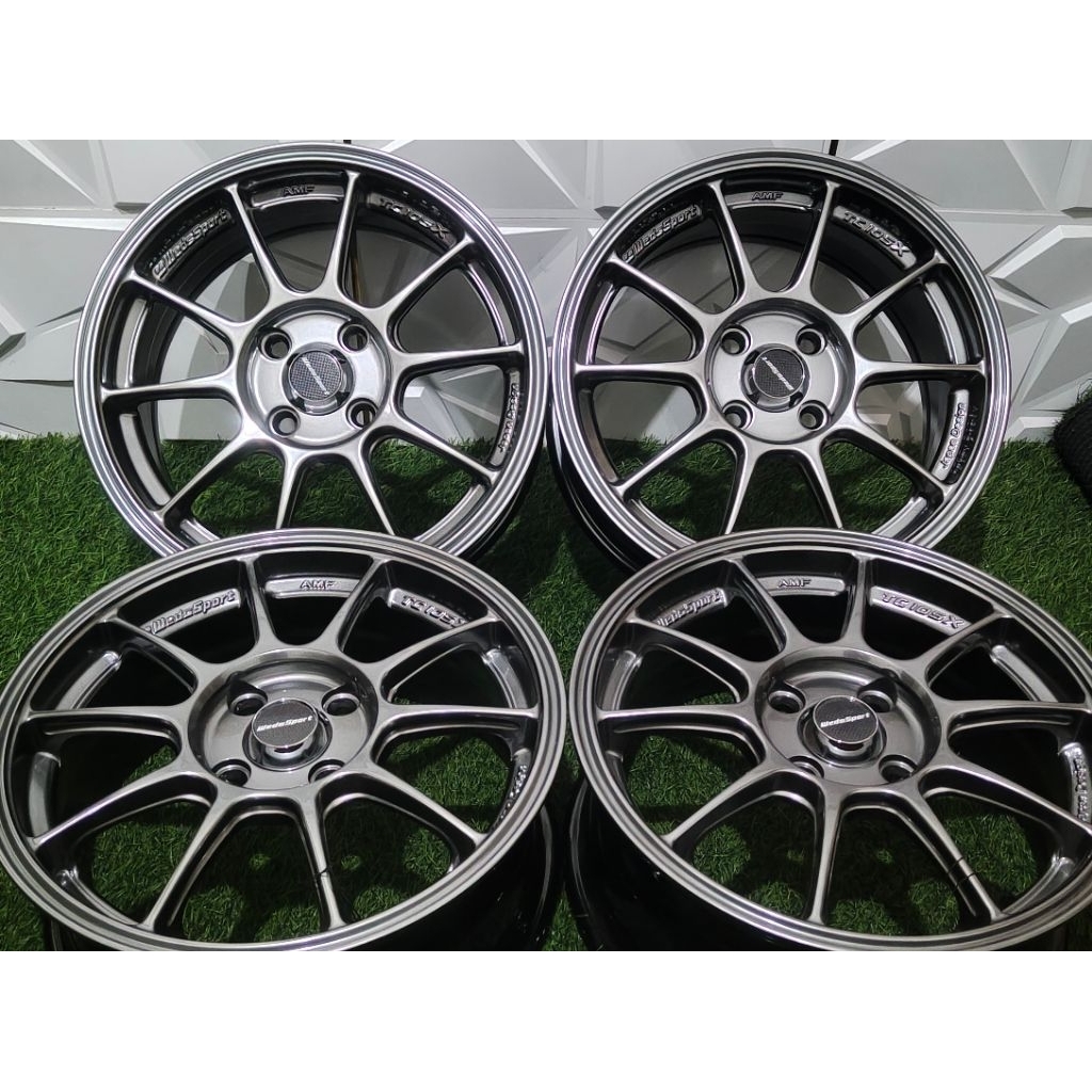 Velg mobil Wedssport Tc105x R15 ( baru ) hyper black