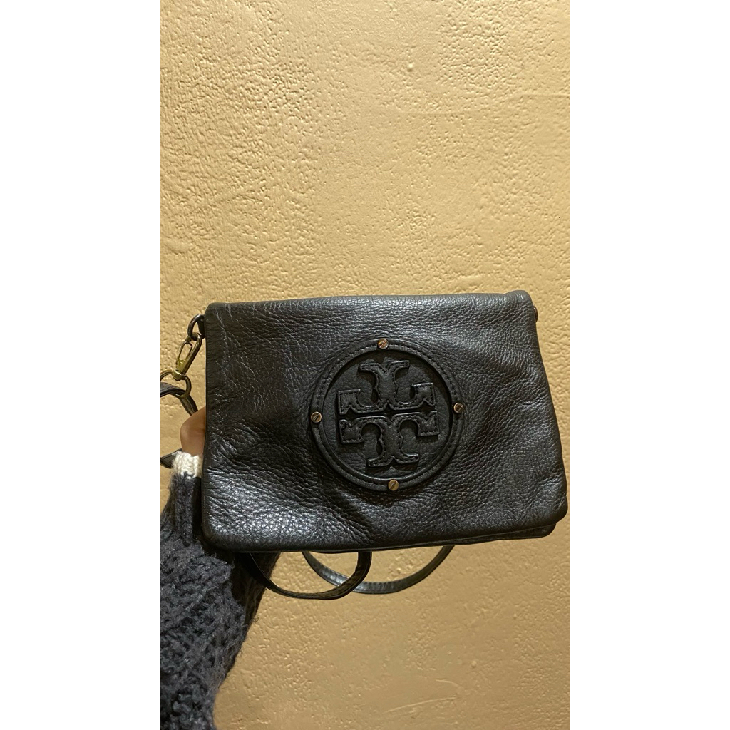 preloved sling bag tory burch authentic