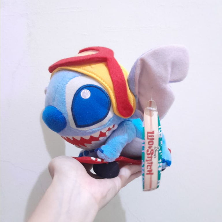 Boneka Stitch Skateboard Disney Original SEGA