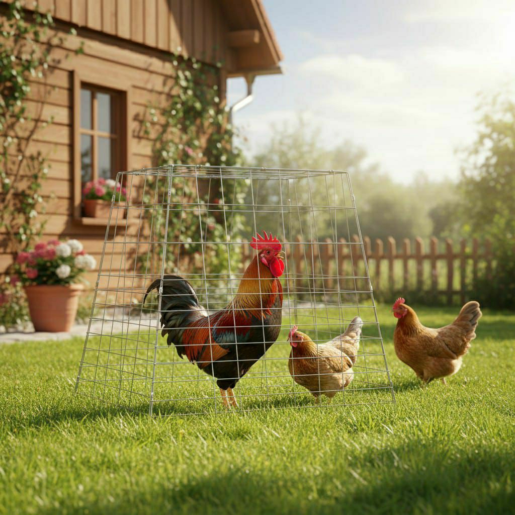 KANDANG AYAM PIRAMIDA GALVANIS SISTEM LIPAT SERBAGUNA BERKUALITAS