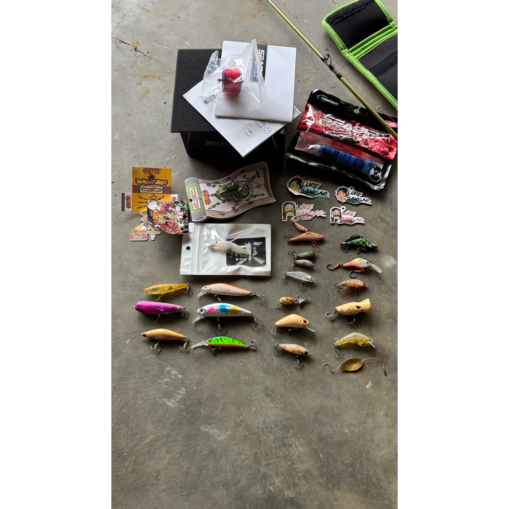 lure casting