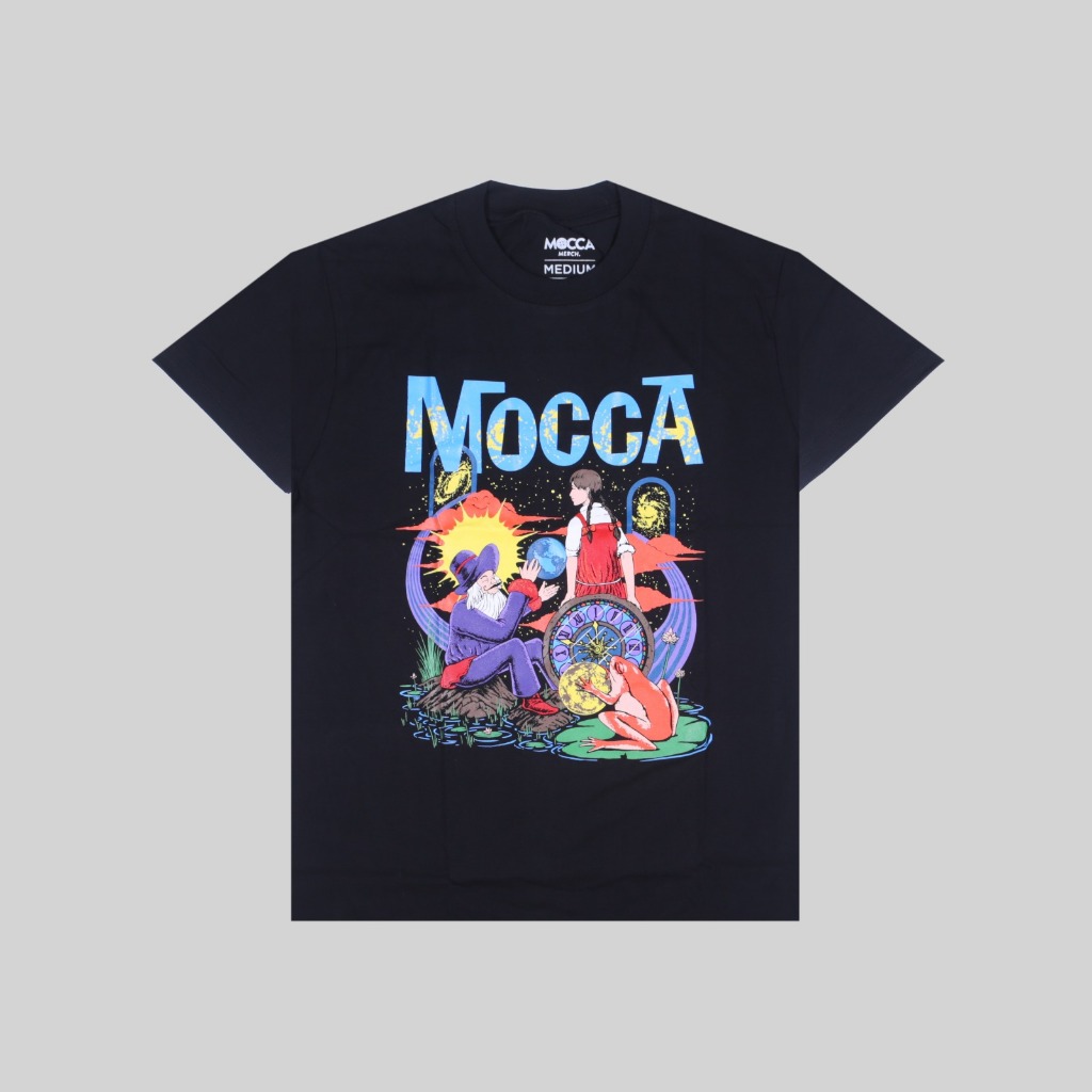 Tshirt MOCCA - EASY LIKE 123 | Kaos Band Pria Reguler Original Merchandise