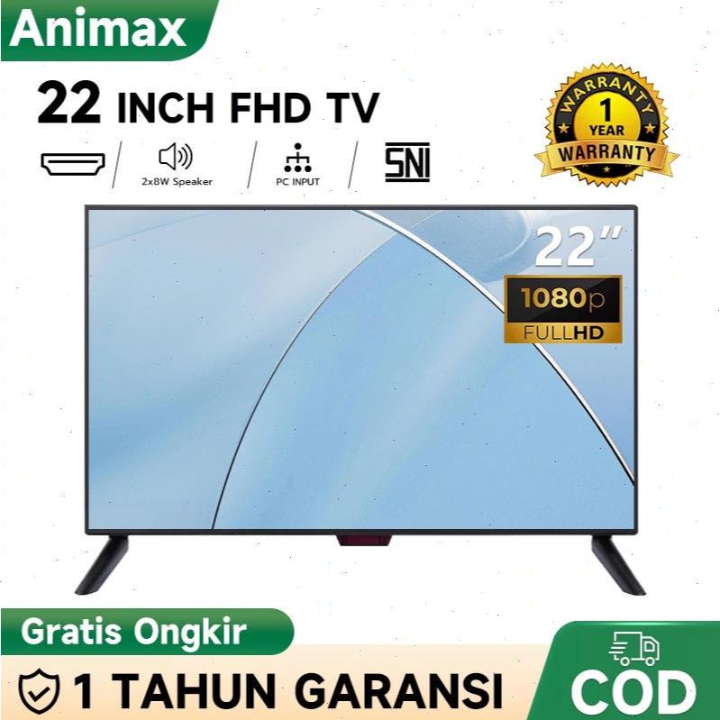 Animax Tv Sakura Digital TV 21/22/24/25/27/30 Inch LED Tv Televisi Garansi 1 Tahun