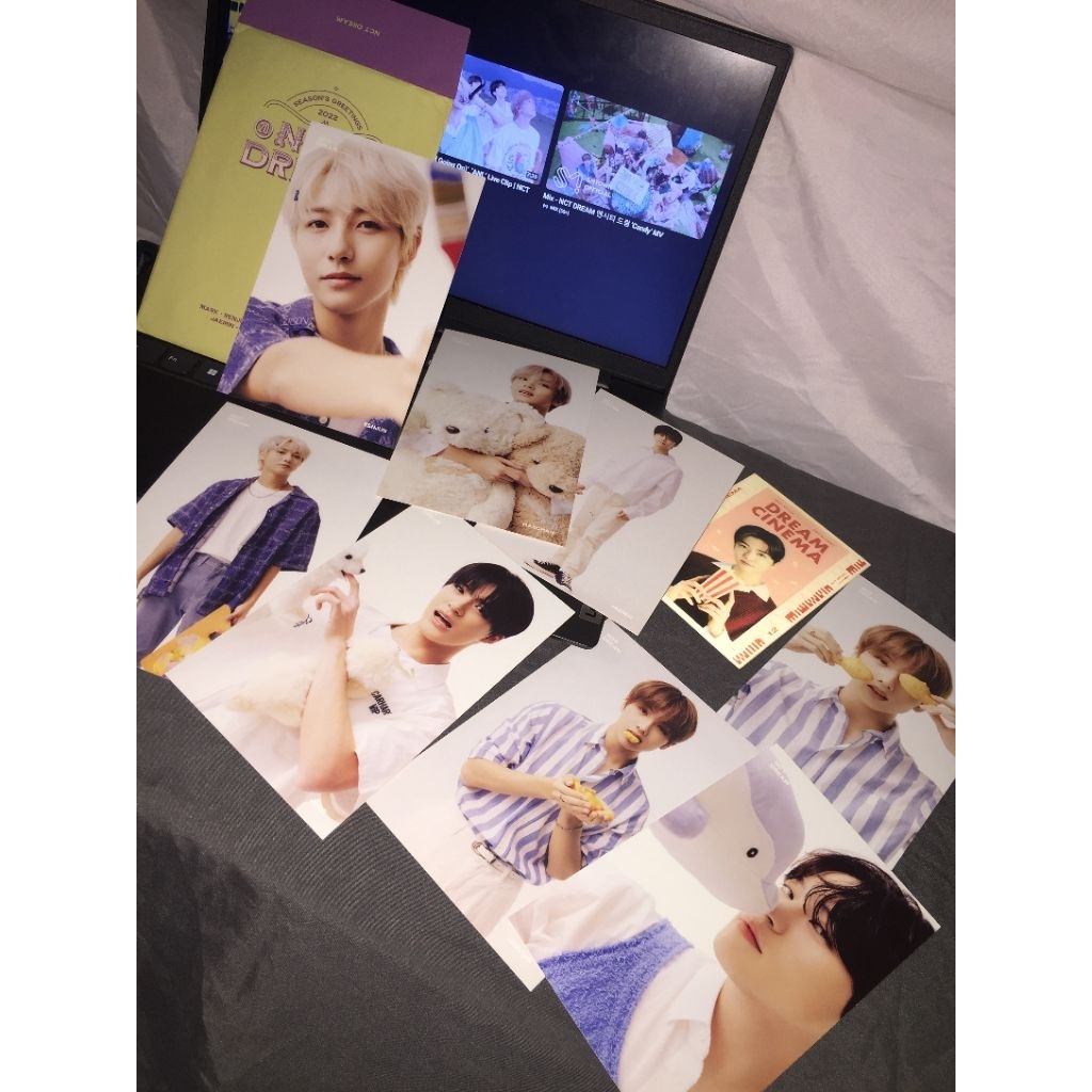 Postcard Ori NCT DREAM SG22 + BONUS LGU Jaemin MURAH MERIAH MERCH KPOP