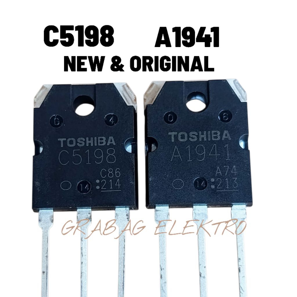 C5198 1941 TRANSISTOR C5198+A1941 NEW & ORIGINAL