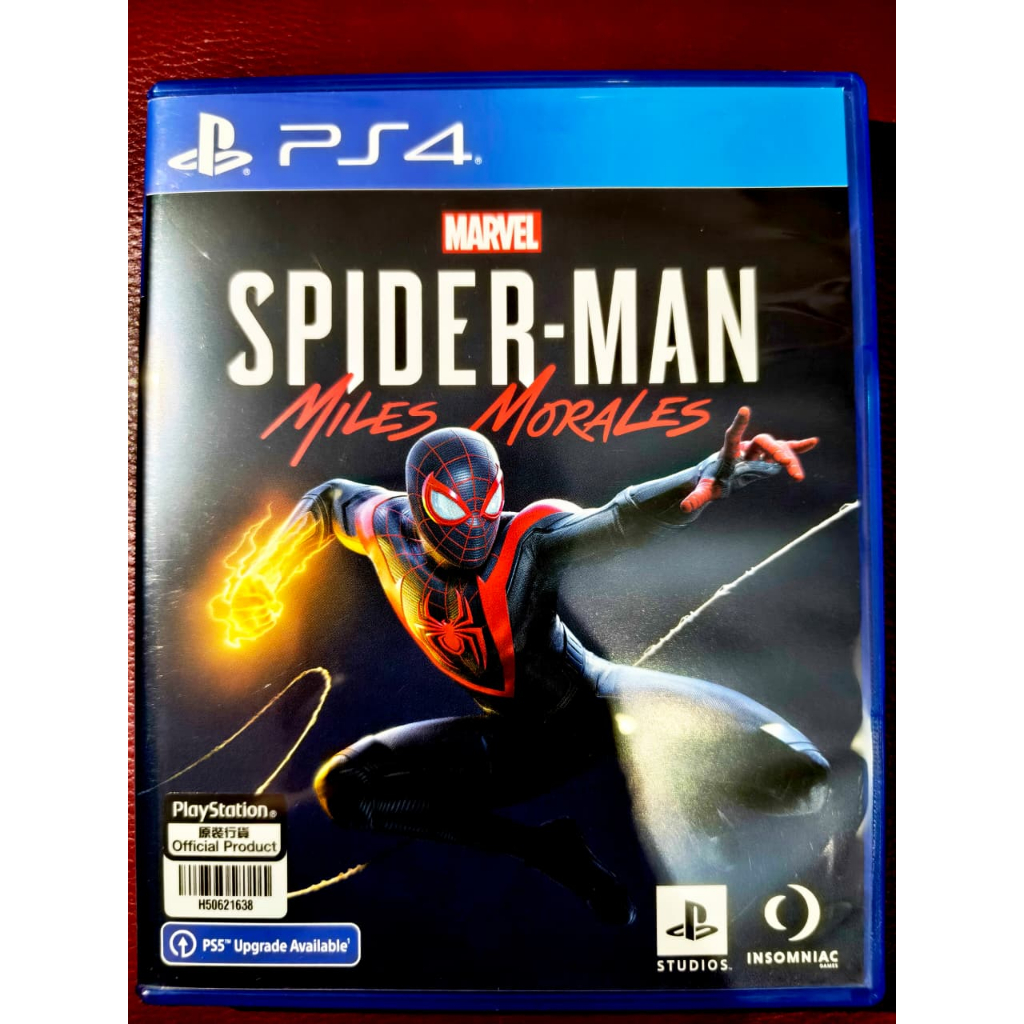 Kaset PS4 Second ORI Spiderman Miles Morales