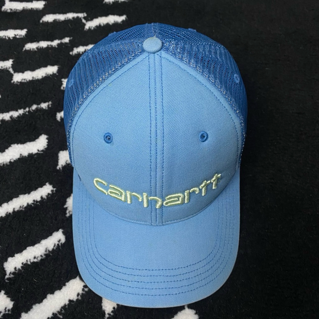 TOPI CARHARTT SCRIPT FULL TAG TRUCKER HAT