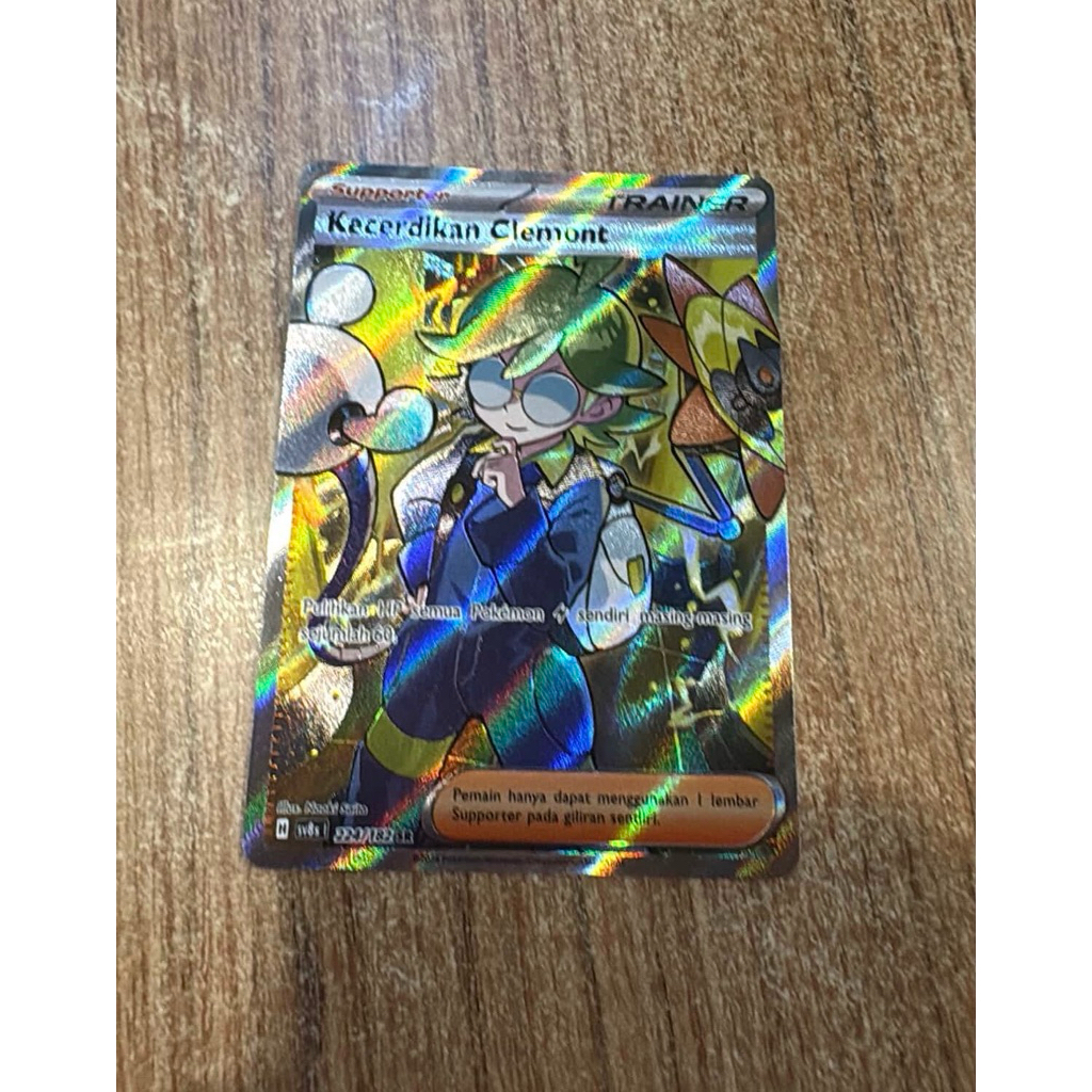 TRAINER POKEMON TCG TRADING CARD SUPPORTER