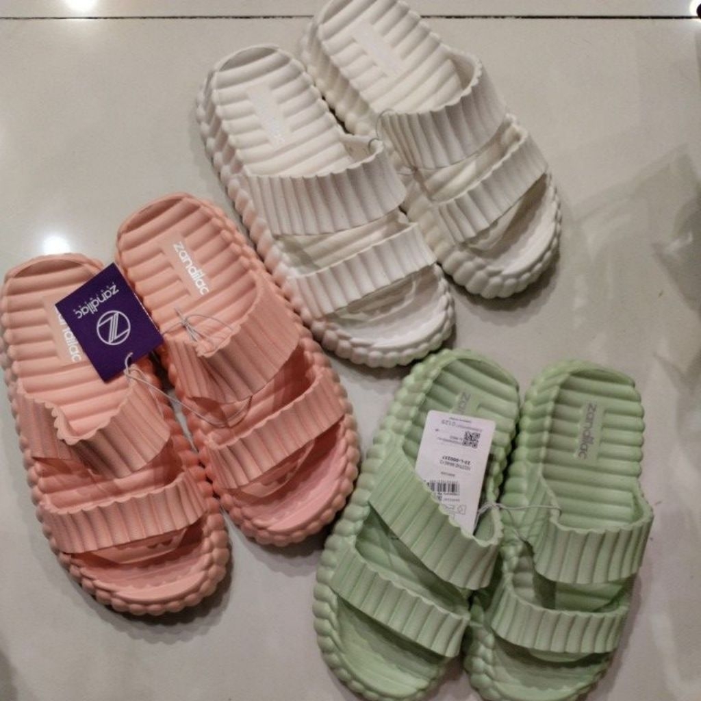 Zandilac - Sandal Wanita karet sandal sehari-hari CH220562WD