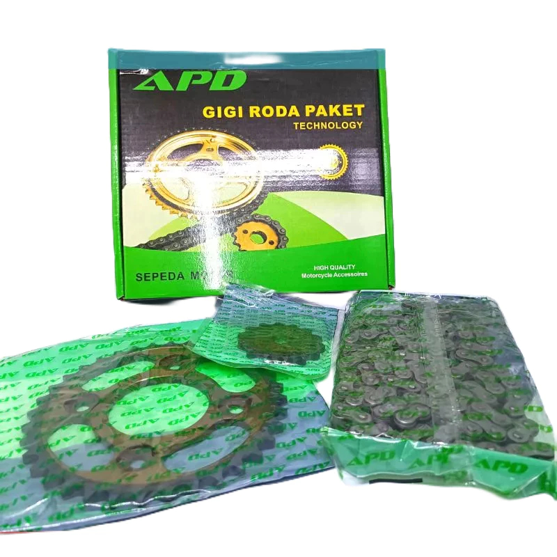 GEAR / GIR SET PAKET SEPUH 13T 40T SUPRA FIT NEW - X 125 KARBU / INJEKSI - REVO 100 / LAMA OLD / FIT