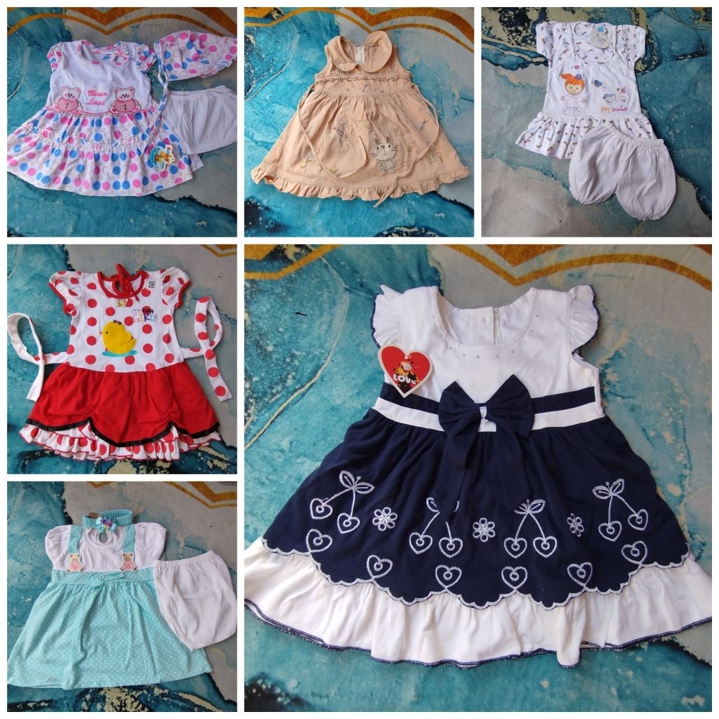 Pl gaun anak// brokat anak/terusan anak/ gaun pesta anak/ dress murah