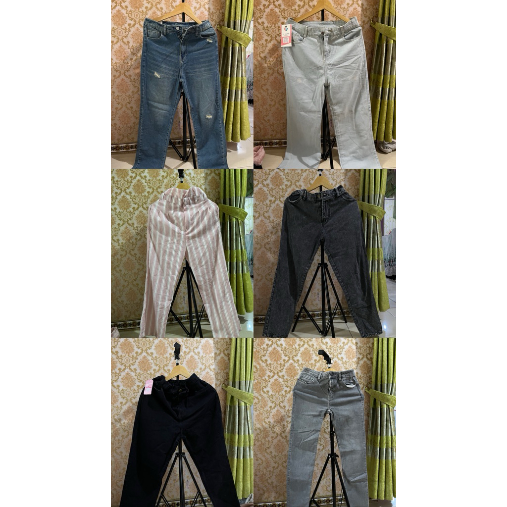 preloved celana&rok wanita